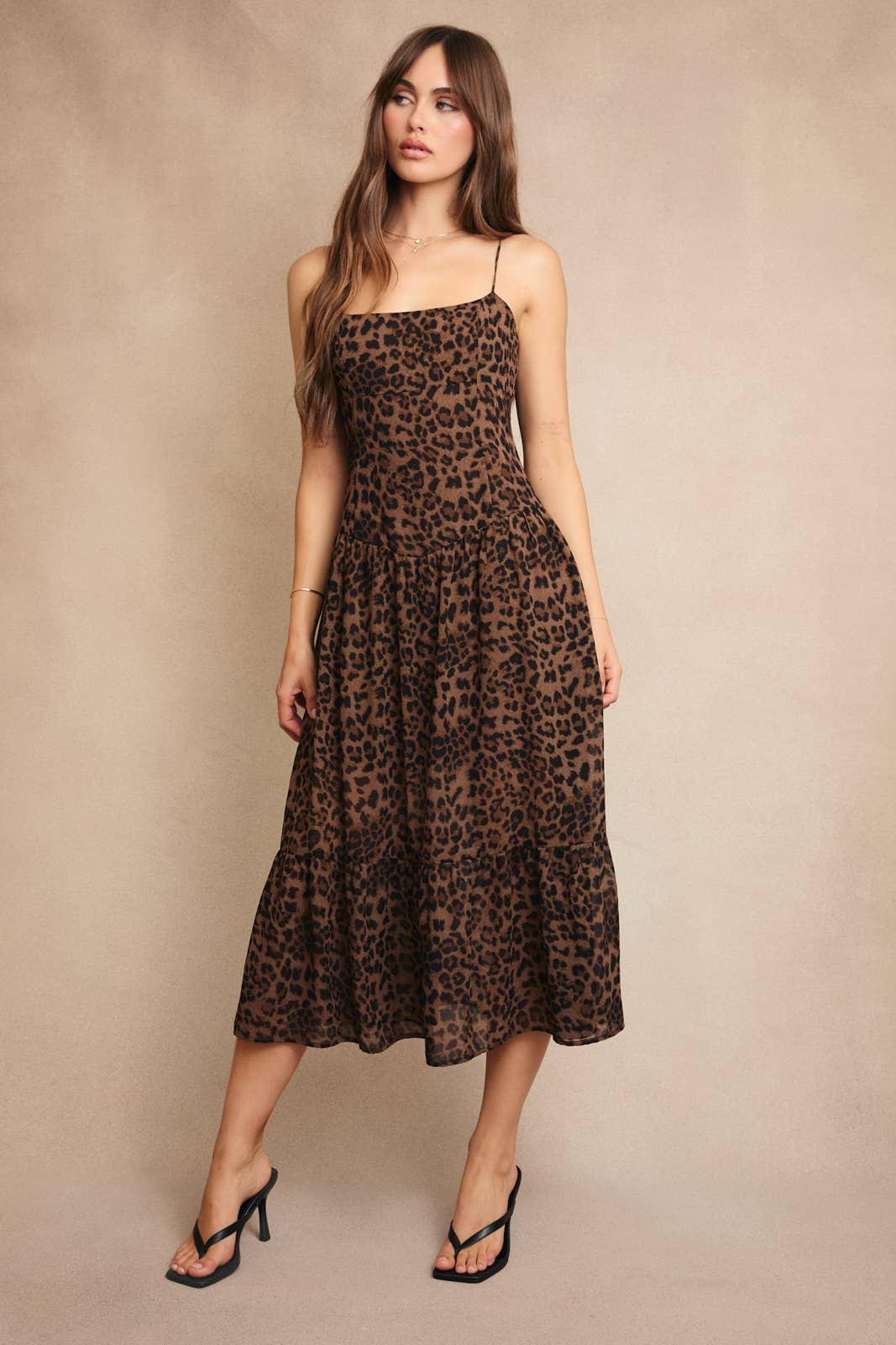 Animal Print Maxi Dress