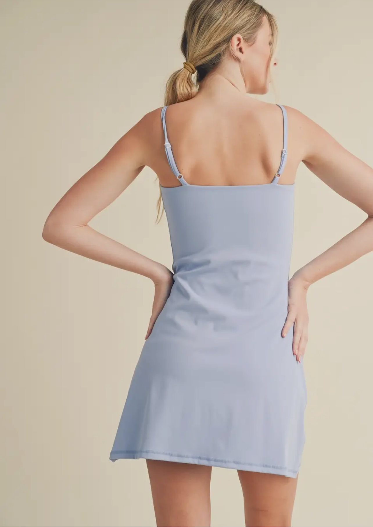Sweetheart Dress - Powder Blue