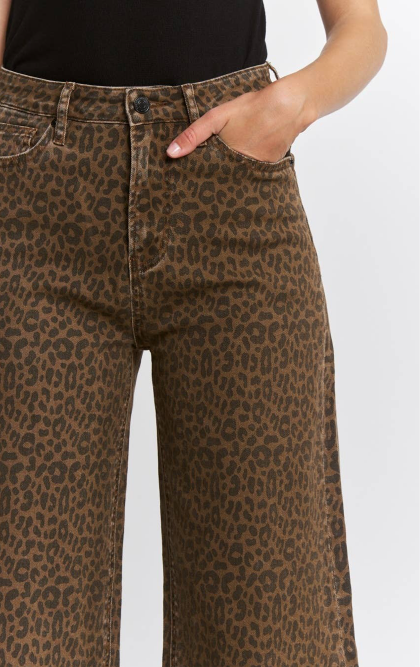 LEOPARD JEANS