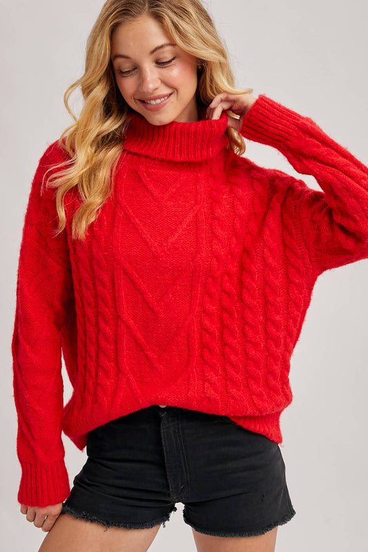 TURTLE NECK SWEATER